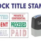 Business 7 image ECOM RUBBER STAMPS AUSTRALIA Traditional Rubber Stamps in Virginia QLD