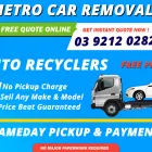Business 1 image METRO CAR REMOVALS & CASH FOR CARS Used Cars in Dandenong South VIC