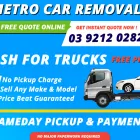 Business 7 image METRO CAR REMOVALS & CASH FOR CARS Used Cars in Dandenong South VIC