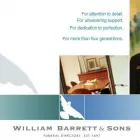 Business 6 image WILLIAM BARRETT & SONS Funeral Home in Augusta WA