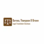 BARNES,THOMPSON & BROWN